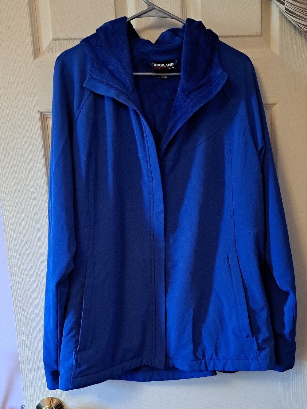 Kirkland Signature Royal Blue Fleece-Lined Woman's Utility Jacket